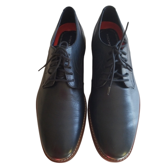 Rockport Lace up Dress Shoes Size 9.5 - Picture 2 of 8